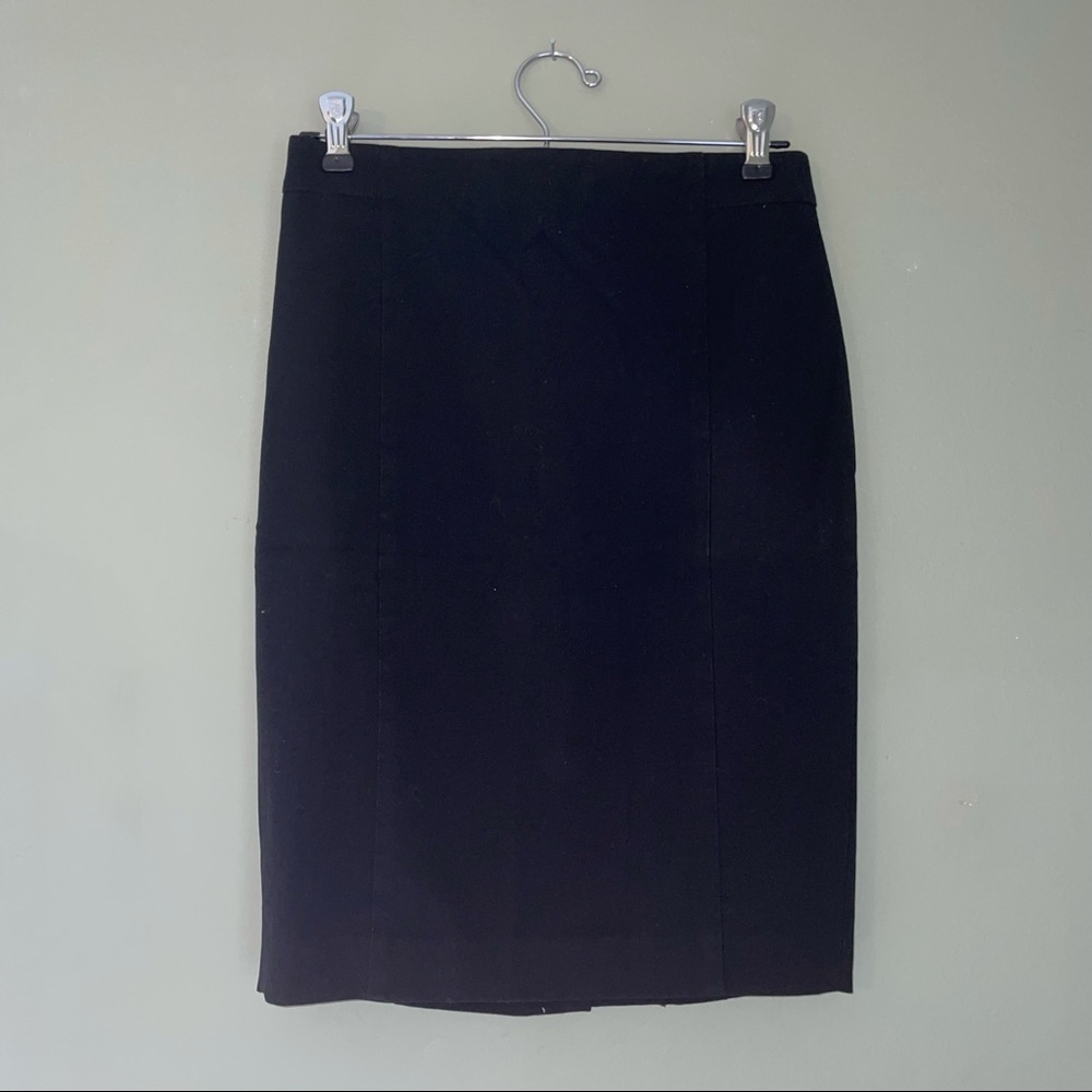 Ann Taylor Petite black suit skirt